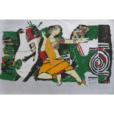 M F Husain