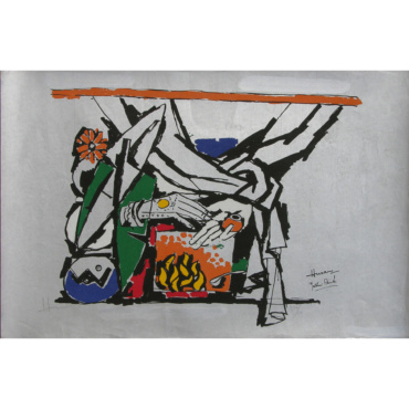 M F Husain